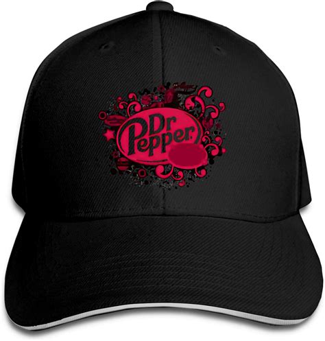 Dr Pepper Adults Baseball Cap Headgear Sandwich Hat Unisex Casquette