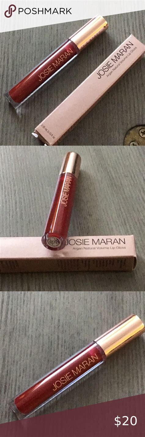 Josie Maran Cava Argan Natural Volume Lipgloss In 2022 Maran Josie Maran Lip Gloss