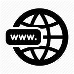 Internet Icon Globe Icons Website Wide Transparent