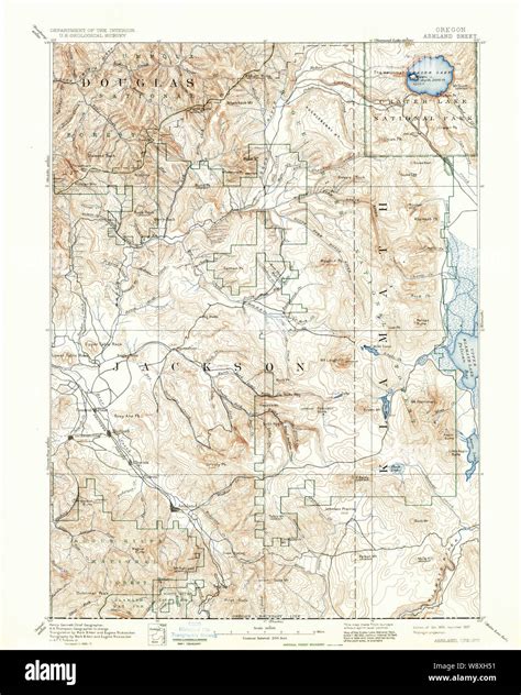 1897 Oregon Map Hi Res Stock Photography And Images Alamy