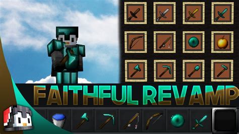 Faithful Revamp 32x Mcpe Pvp Texture Pack Fps Friendly