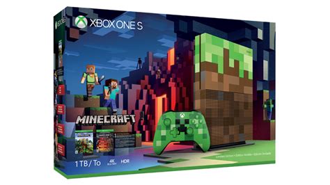 Custom Crafted Xbox One S Unveiled Minecraft