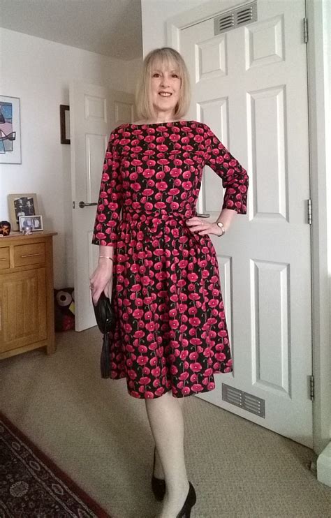 Sewangelicthreads Elegant Poppy Dress