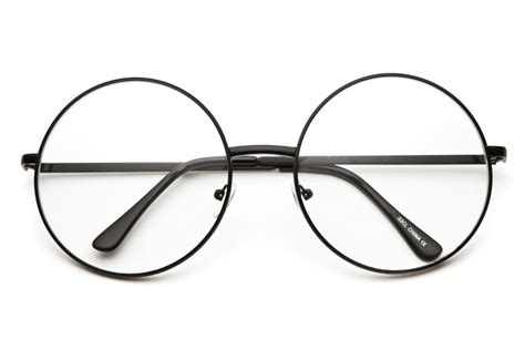 noir zero oversized round clear lens glasses clear round glasses oversized round glasses