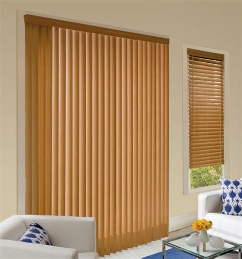 Vertical Wood Blinds For Sliding Glass Doors Aesthetic And Practical