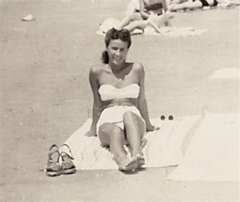 Items Similar To 1950 S Beautiful Bikini Girl Galveston Gal Texas Beach Bunny Retro 50 S