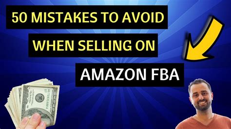 50 Mistakes To Avoid When Selling On Amazon Part 3 Youtube