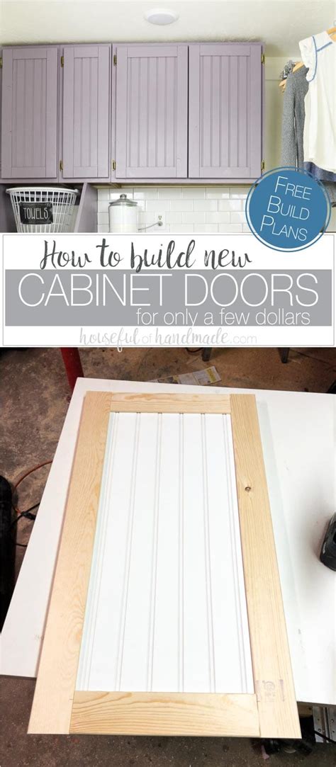Ready to make your dream kitchen a reality? How to Build Cabinet Doors Cheap - a Houseful of Handmade
