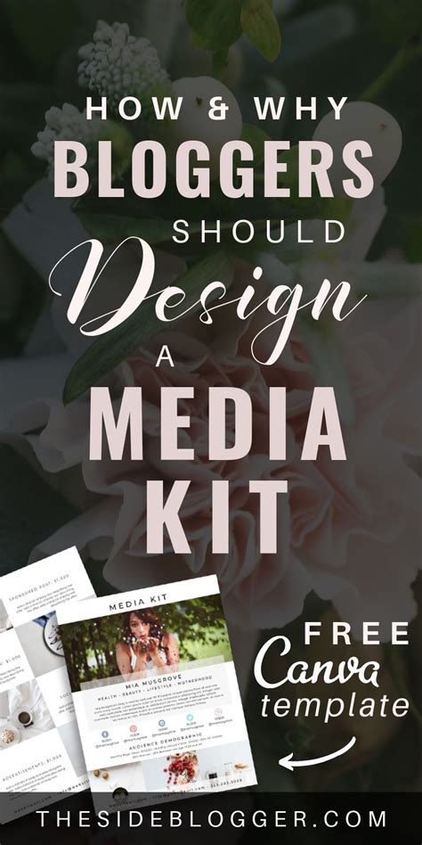 a detailed guide to creating media kits for bloggers and influencers includes a free media kit