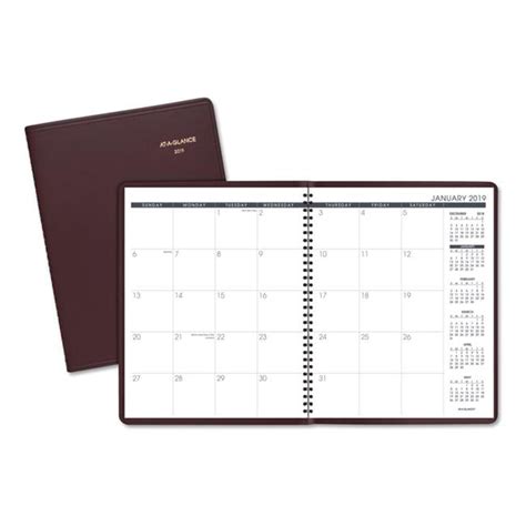 2018 Monthly Planner At A Glance Lawpcnames