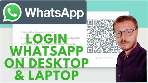 How To Login Whatsapp Account In Desktop And Laptop English Youtube