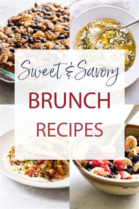 Sweet And Savory Brunch Recipes Girl Gone Gourmet
