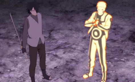Epic Fight Naruto And Sasuke Vs Momoshiki Good Quality Anime Amino