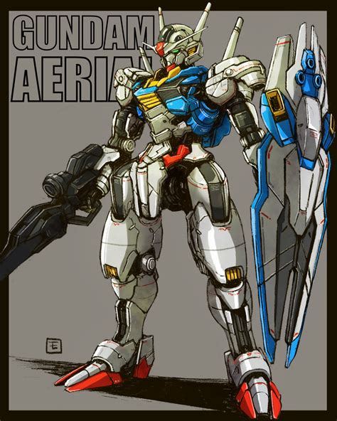 Mobile Suit Gundam The Witch From Mercury Gundam Aerial Super Robot