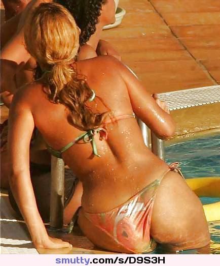 Beyonce Bikini Ass Cheeks
