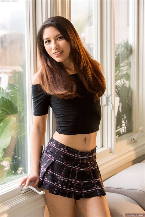 Melody Wylde Mini Skirts Beautiful Outfits Asian Model