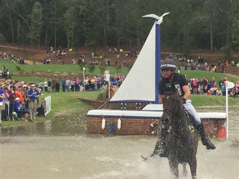 2018 World Equestrian Games Eventing Cross Country Day Water Complex