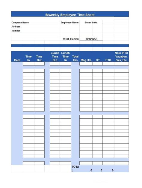 62 Printable Monthly Time Card Template Excel Download With Monthly