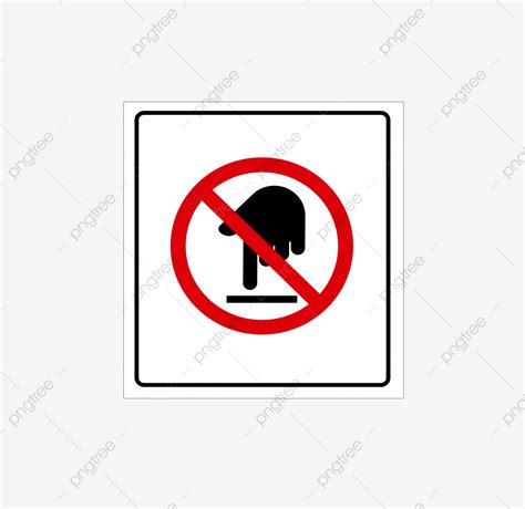 Do Not Touch Clipart Vector Do Not Touch Warning Sign Vector No