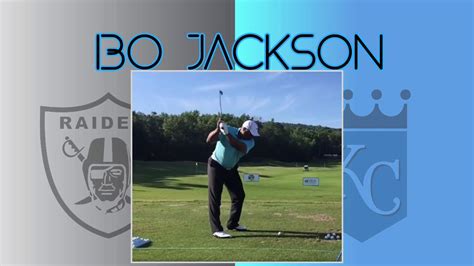 Bo Jackson Golf Swing Athletic Legend Tracer Slow Motion Youtube