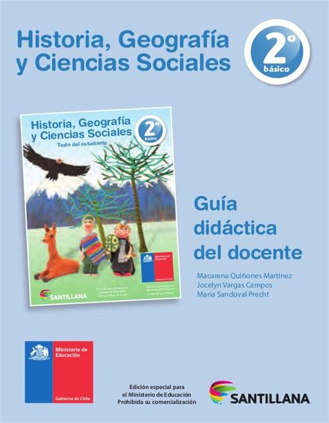 Guía Didáctica Del Docente Historia Geografía Y Ciencias Sociales S