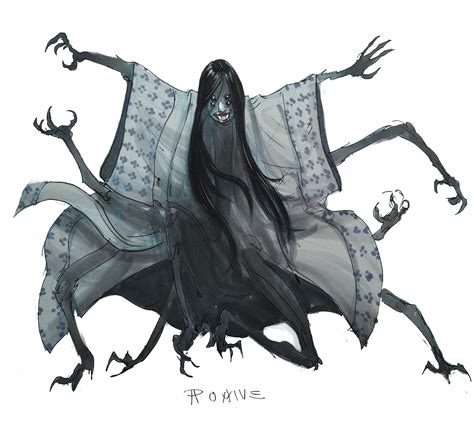 Jorogumo Summon Monsters In 2019 Monster Concept Art Creature
