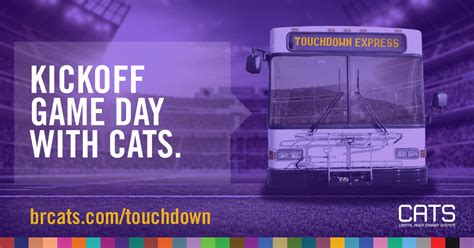 Greyhound station 1253 florida boulevard baton rouge, la 70802. CATS Touchdown Express Reminders for LSU vs. Auburn ...