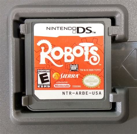 Robots Original Ds Sebo Dos Games 8 Anos Games Antigos E Usados