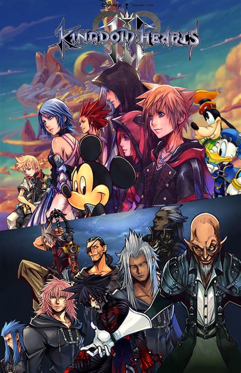 Kingdom Hearts Iii Cover Concept By Thekingblader995 On Deviantart