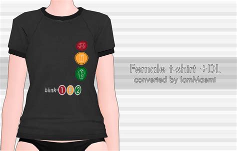 Mmd Female T Shirt Dl By Iammaemi On Deviantart
