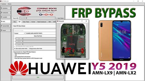 Huawei Y AMN LX FRP Bypass Huawei Y FRP Bypass With EFT Pro Via Test Point