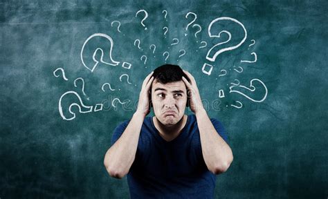 Person Question Mark Symbol Over His Head Stock Photos Free And Royalty