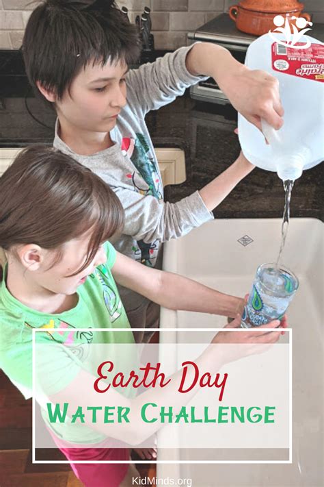 Earth Day Water Challenge And More Earth Day Activities Kidminds