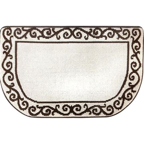 Mat Memory Foam Kitchen Plush Step Slice Scroll Anti ...