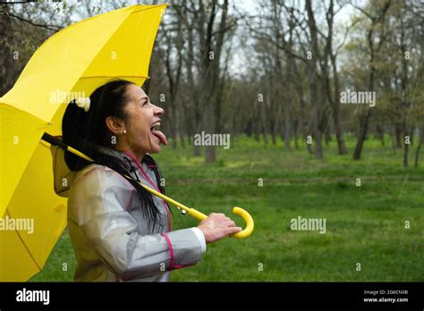 Happy Older Women Having Fun Outdoor Senior Cheerful Mature Elderly Retired Woman With Yellow