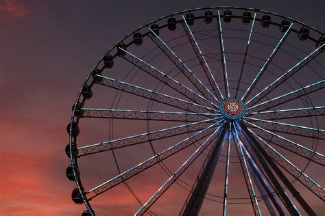 Free Images Ferris Wheel Symmetry Tourist Attraction Bicycle Wheel