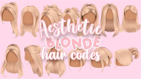 Bloxburg Codesblonde Hair Not Mine Bloxburg Hair Bloxburg Hair Images