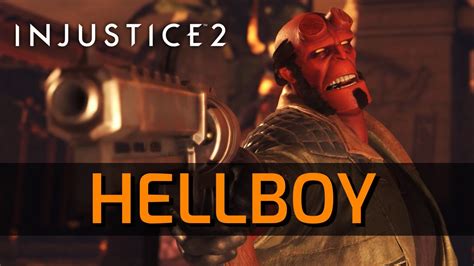 Injustice 2 Hellboy Moveset W Inputs Basic Youtube