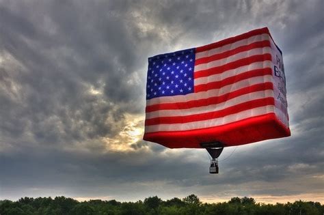 4th Of Balloon Largest Us Flag Hot Air Balloon Pics