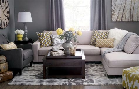 Looking to create a light, bright living room but need a large sectional for efficient seating? Color ideas for living room - gray wall paint. | Interior ...