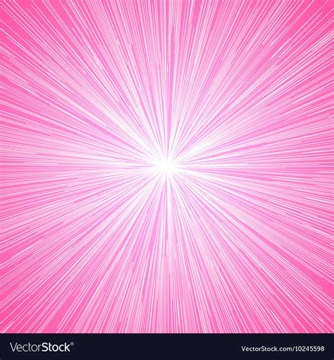 Sun Burst Blast Background Pink Royalty Free Vector Image