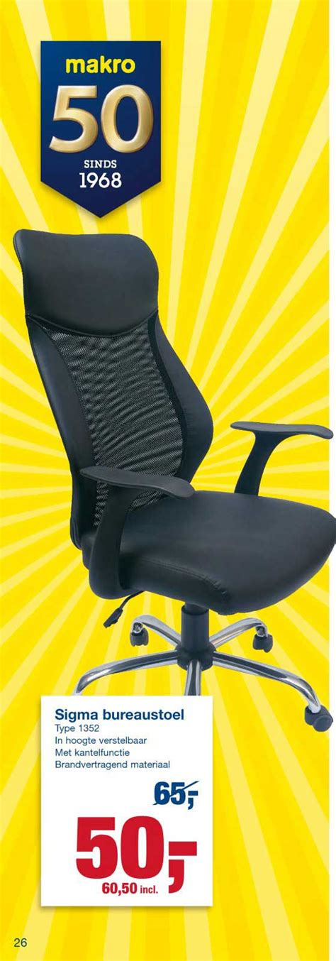 The best gaming chair deals this week*. Sigma Bureaustoel Aanbieding bij Makro