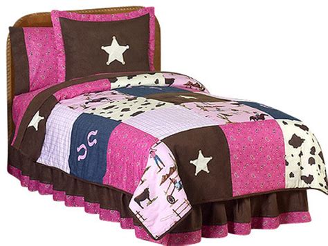 You can use these beautiful kids western. Western Cowgirl Children's Bedding Set Twin (4-Piece ...