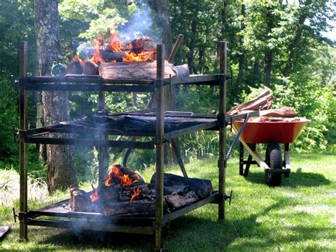 three tiered grill smoker cocina a leña francis mallman asadores de patio