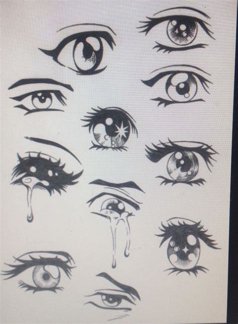 Pin By Sarie Horn On Art Sketches Drawings Easy Anime Eyes