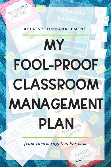 the ultimate classroom management plan