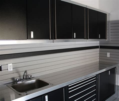29 feet 4 inches of aluminum garage cabinets. Luxury Garage Cabinets - Iconic Cabinets