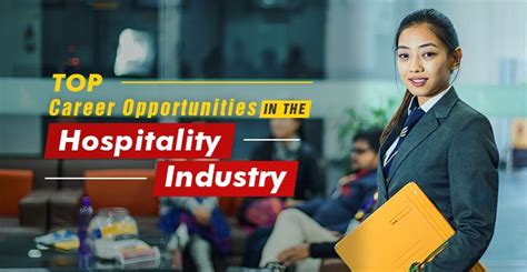 Top Career Opportunities In The Hospitality Industry Career