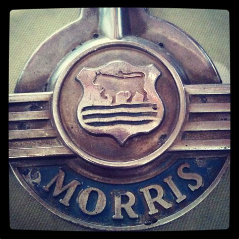 Morris Minor Bonnet Badge Morris Minor Morris Traveller Morris