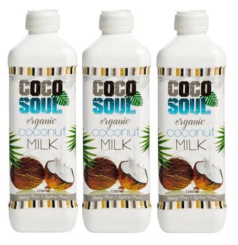 Organic Coco Soul Coconut Milk 3 X 125l Fairdinks